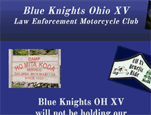 Tablet Screenshot of blueknightsohioxv.org